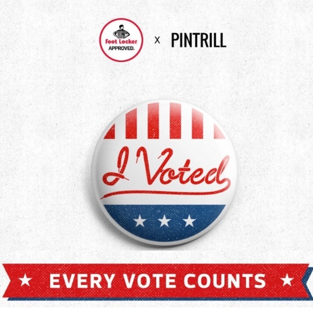 I Voted Pin